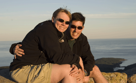 HK sunset on Cadillac Mtn
