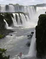 lower falls with boat