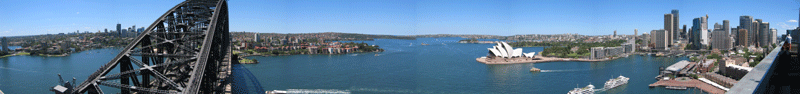 Sydney Harbour pan